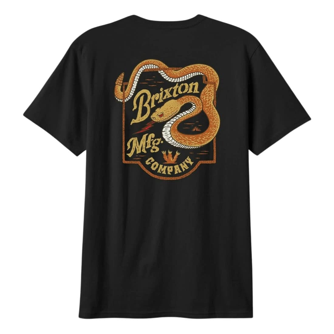 Brixton Rothwell T-Shirt - Black - Mens Graphic T-Shirt by Brixton