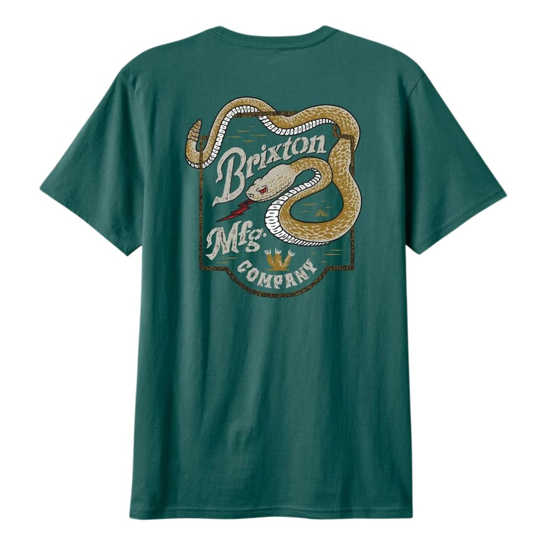 Brixton Rothwell T-Shirt - Night Sage - Mens Graphic T-Shirt by Brixton