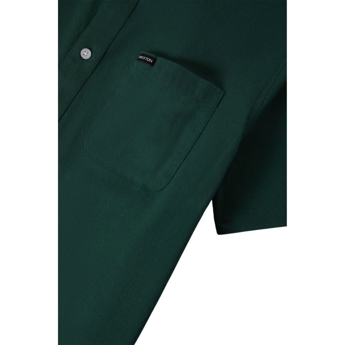 Brixton Sanford Oxford Short Sleeve Woven Shirt - Primal Green - Mens Casual Shirt by Brixton