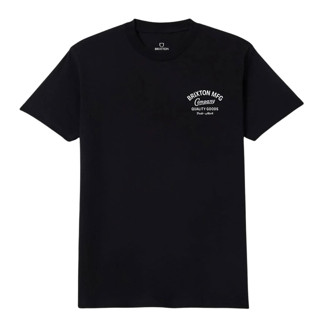 Brixton Straton T-Shirt - Black - Mens Graphic T-Shirt by Brixton