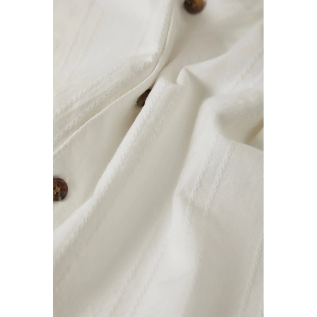 Brixton The Vintage Short Sleeve Woven Shirt - Off White Jacquard Stripe - Mens Casual Shirt by Brixton