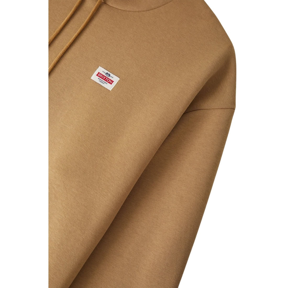 Brixton Trademark Hood - British Khaki - Mens Pullover Hoodie by Brixton