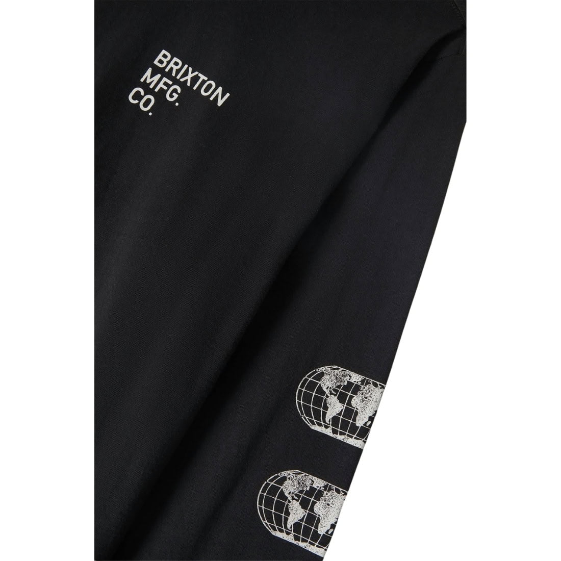 Brixton Union Longsleeve T-Shirt - Black - Mens Graphic T-Shirt by Brixton