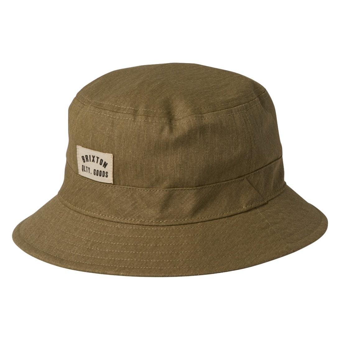 Brixton Woodburn Packable Bucket Hat - Sand Sol Wash - Bucket Hat by Brixton