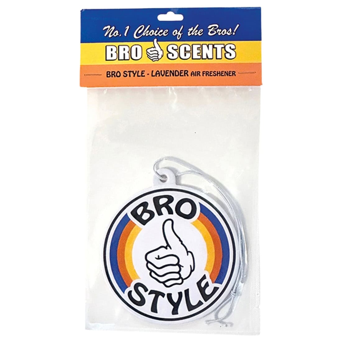 Bro Style Circle Logo Lavender Bro Scents Air Freshener - Lavender - Car Air Freshener by Bro Style