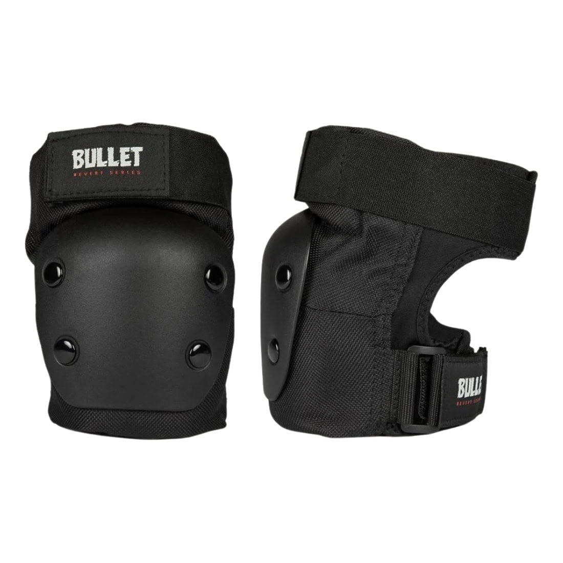Bullet Kids Revert Combo Triple Pad Set - Black - Skateboard Pad Sets by Bullet XS