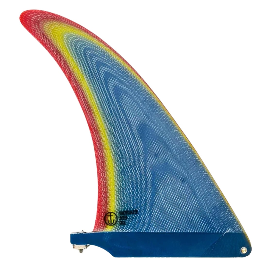 Captain Fin Co Alex Knost Classic 8.5" Longboard Single Fin - Blue - Longboard/Single Fin by Captain Fin Co 8.5 inch