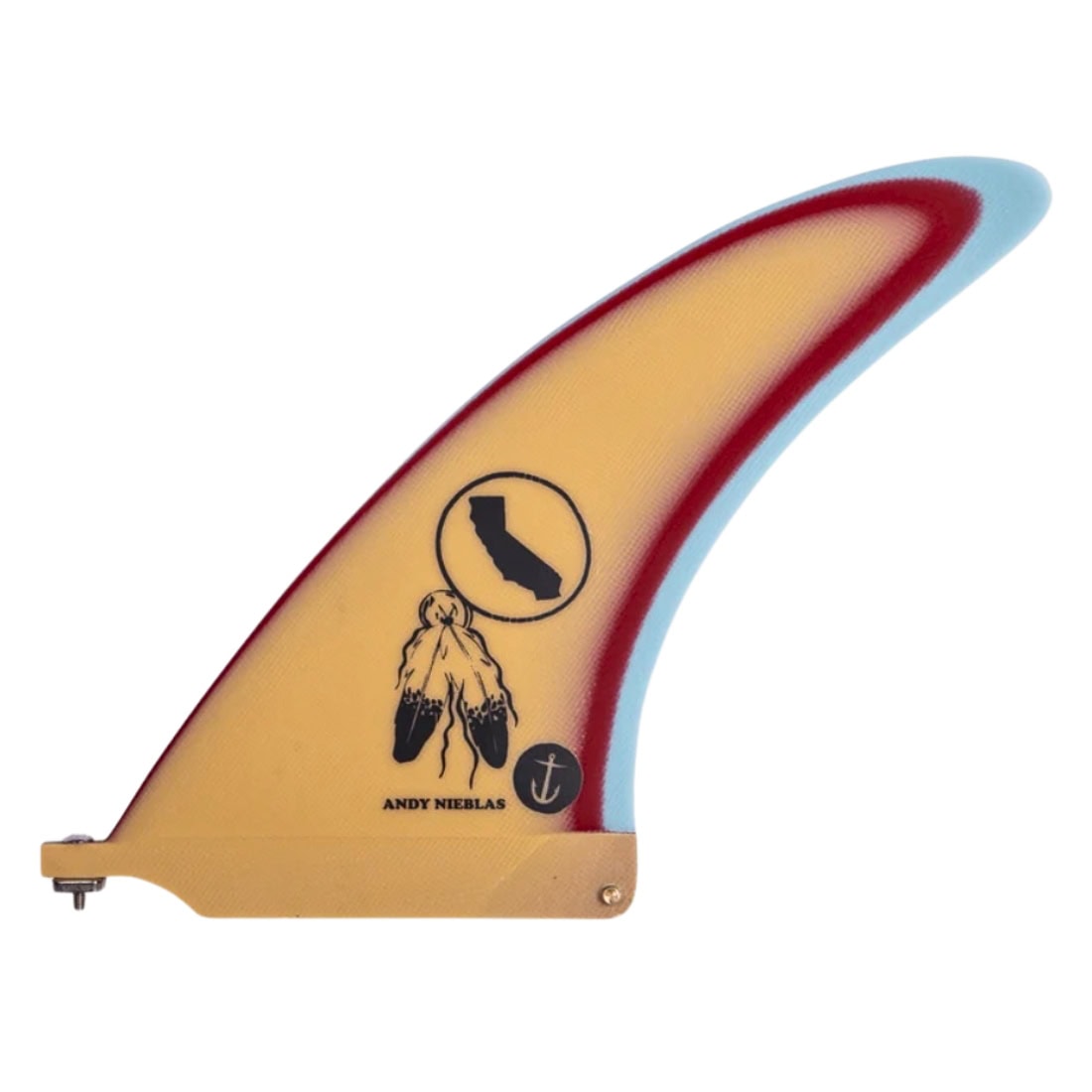 Captain Fin Co Andy Nieblas 7.5&quot; Longboard Single Fin - Natural