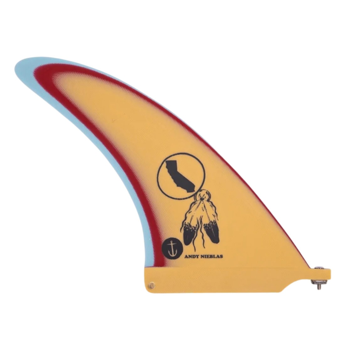 Captain Fin Co Andy Nieblas 7.5&quot; Longboard Single Fin - Natural