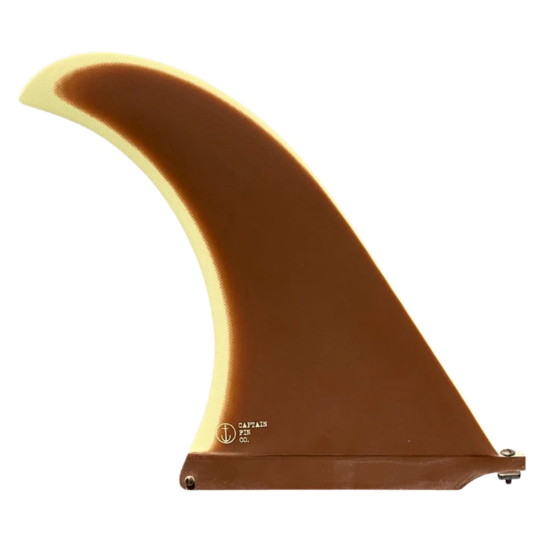 Captain Fin Co JJ Wessels Mod 9.75" Longboard Single Fin - Brown - Longboard/Single Fin by Captain Fin Co 9.75 inch