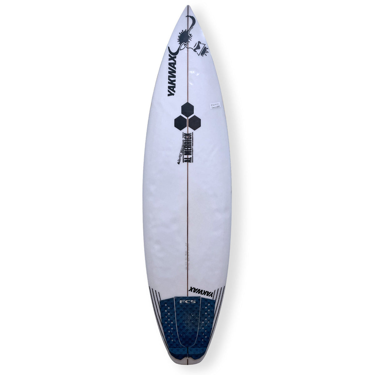 Channel Islands 5'10 Fever Second Hand Shortboard - 25.4L - White - Second Hand Shortboard by Channel Islands 5ft 10
