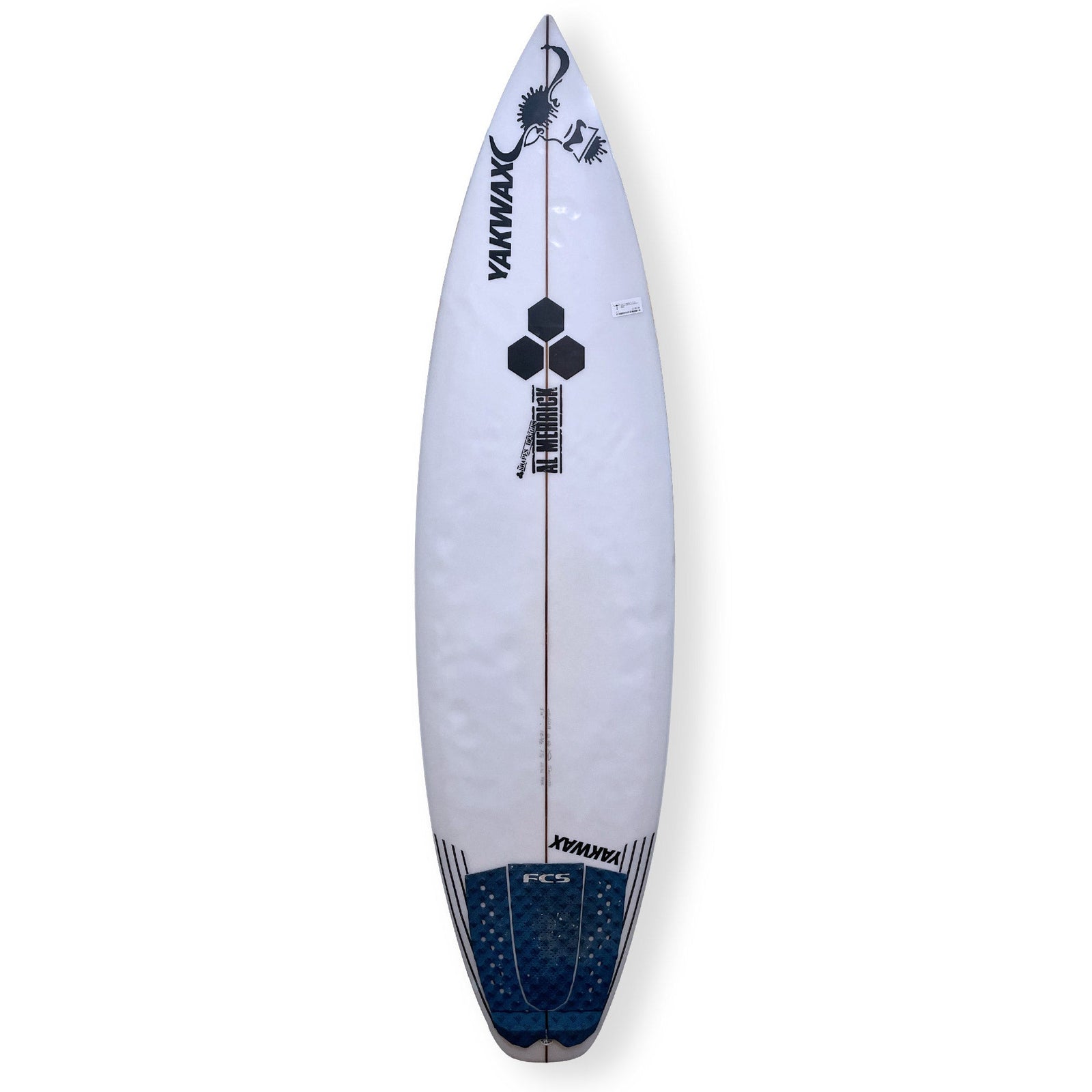 Channel Islands 5'10 Fever Second Hand Shortboard - 25.4L - White - Second Hand Shortboard by Channel Islands 5ft 10