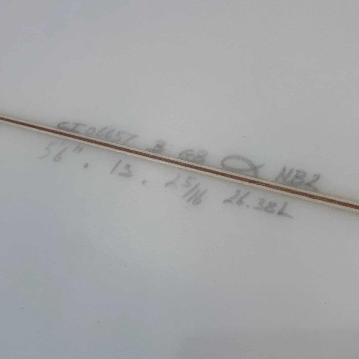 Channel Islands 5'6 Neck Beard 2 Surfboard - 26.38L - White - Shortboard by Channel Islands 5ft 6in