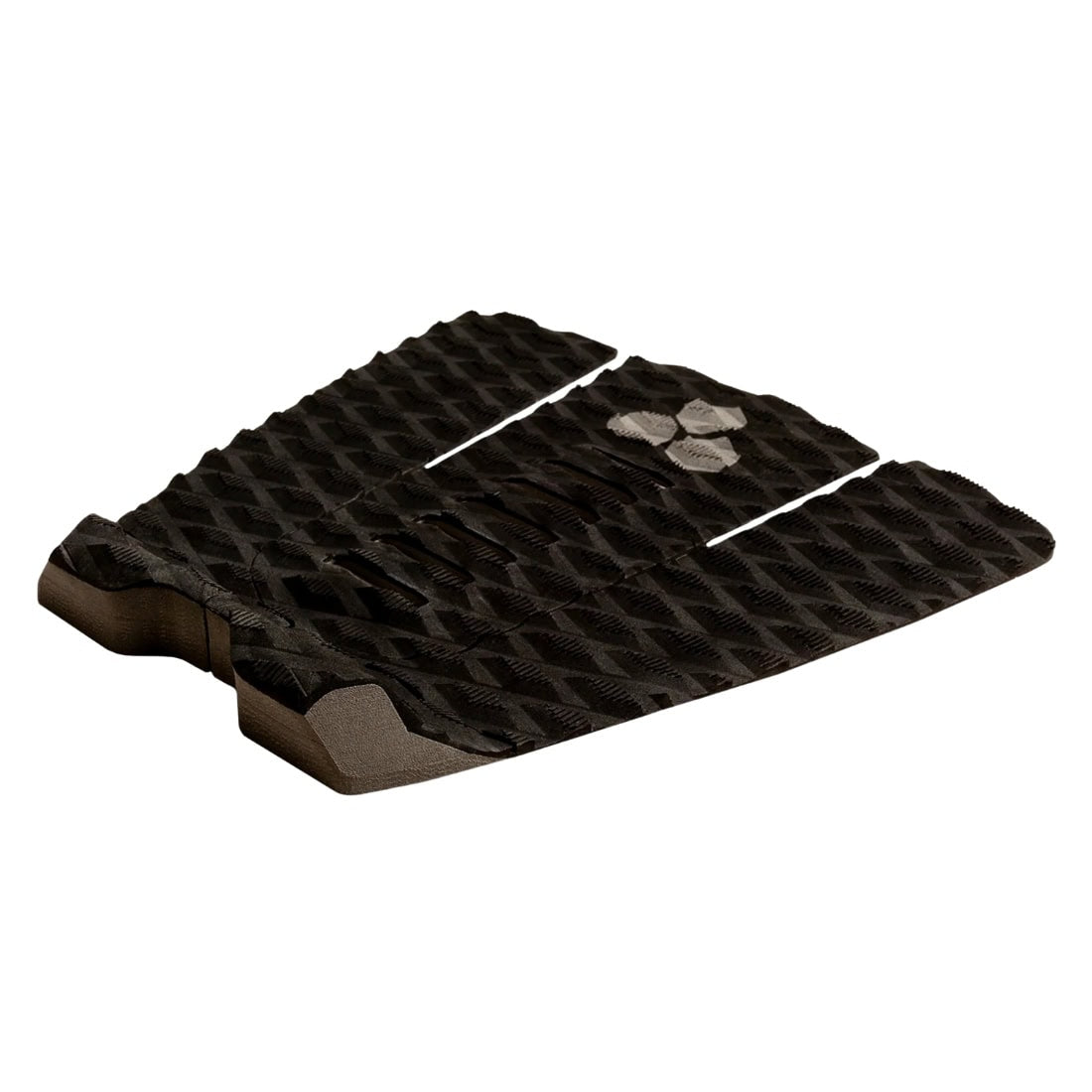 Channel Islands Fader 3 Piece Traction Tail Pad - Black - 3 Piece Tail Pad by Channel Islands