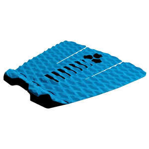 Channel Islands Fader 3 Piece Traction Tail Pad - Steel - 3 Piece Tail Pad by Channel Islands