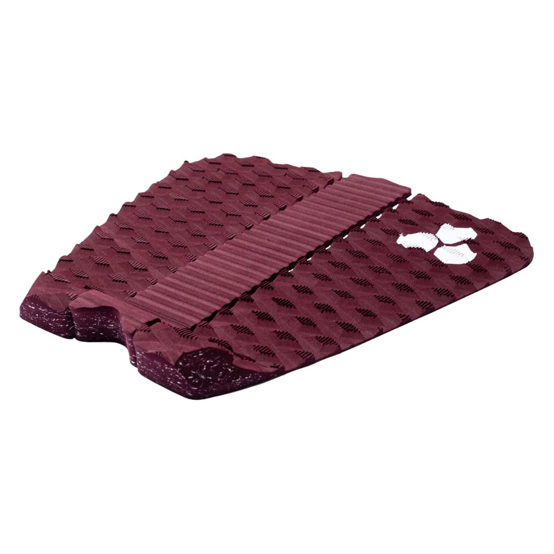 Channel Islands Mikey February Signature Traction Tail Pad - Merlot Ocean - 3 Piece Tail Pad by Channel Islands