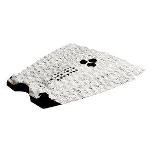 Channel Islands Parker Coffin 5 Piece Signature Traction Tail Pad - White - 5+ Piece Tail Pad by Channel Islands