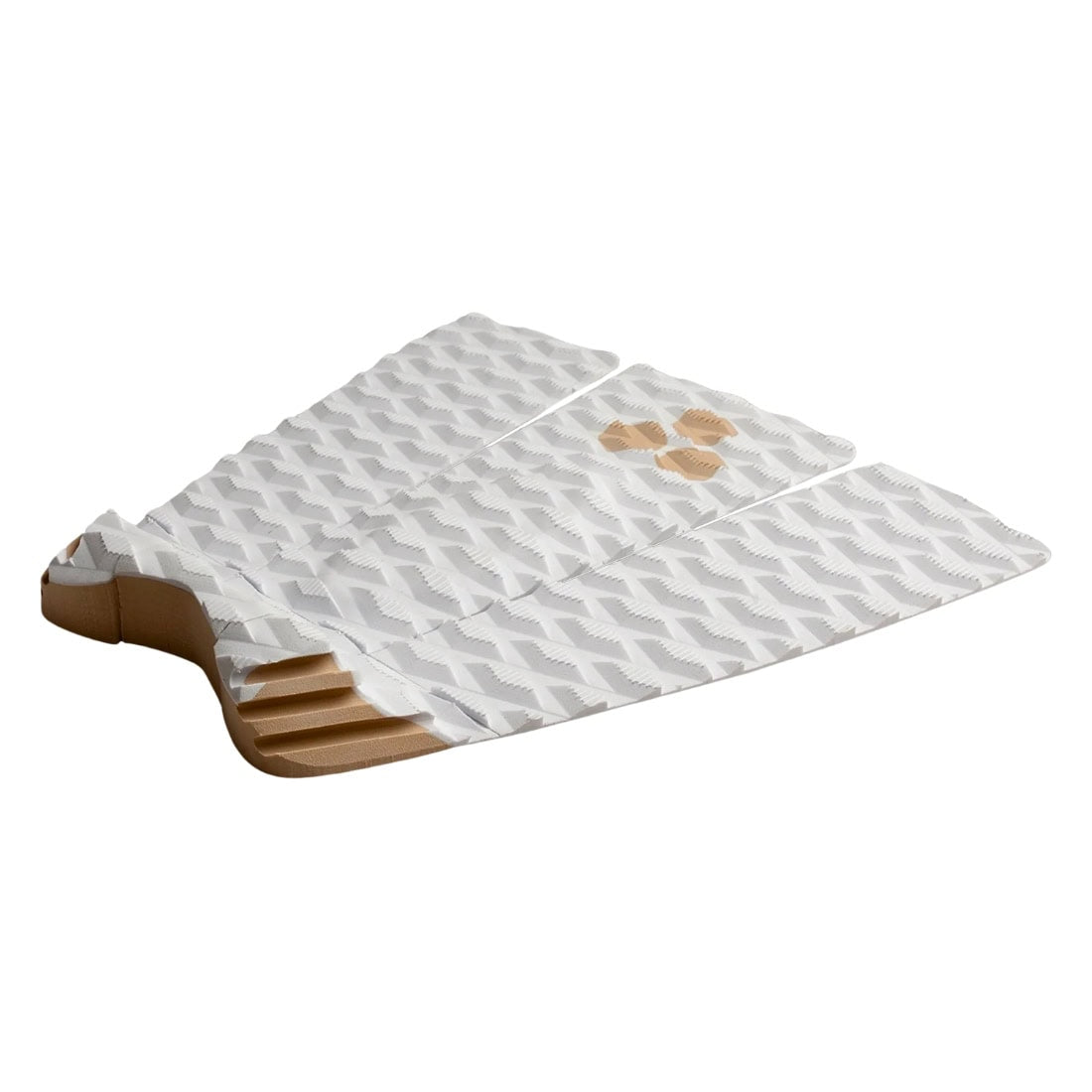 Channel Islands Reef Heazlewood Signature Traction Tail Pad - White - 3 Piece Tail Pad by Channel Islands