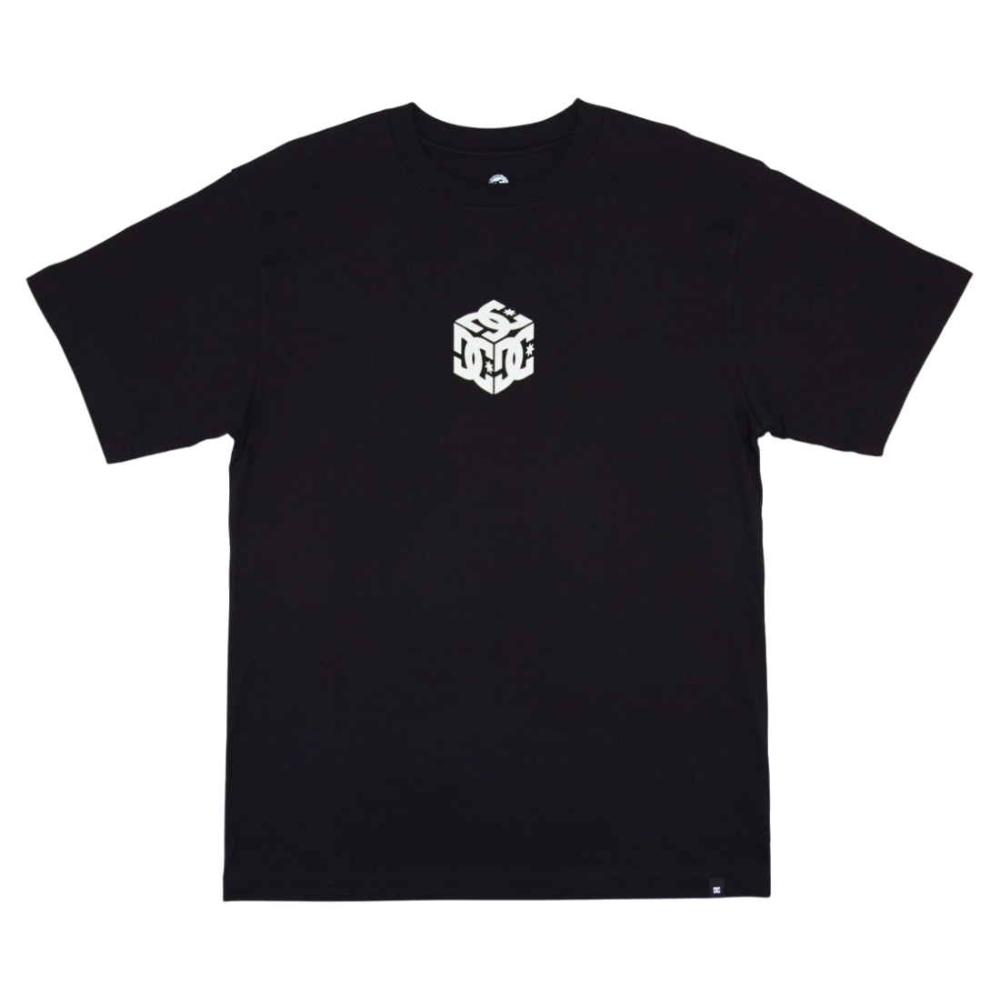 Dc Jaako Cubic T-Shirt - Black - Mens Skate Brand T-Shirt by DC