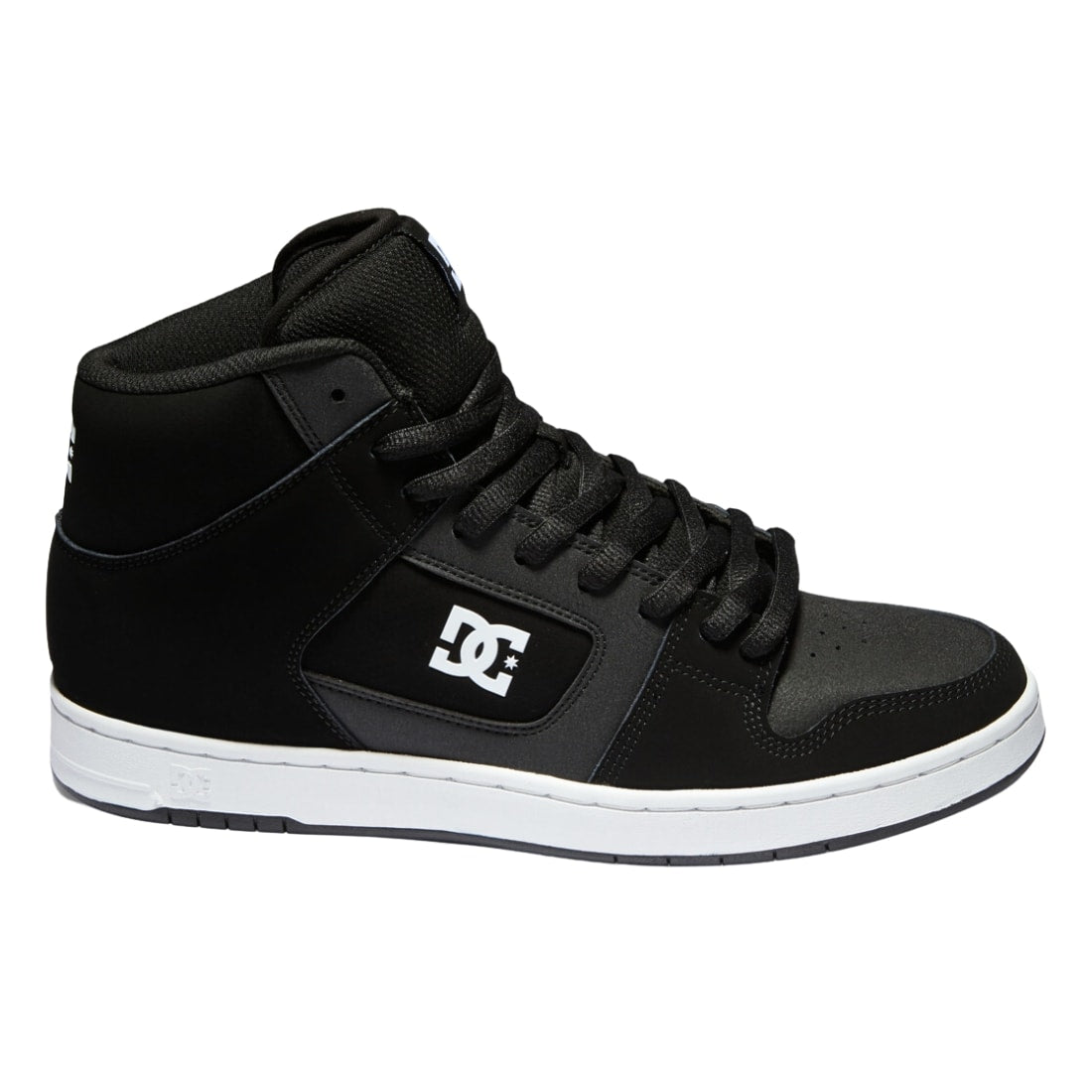 DC Manteca 4 Hi-Top Shoes - Black/White - Mens High Top Trainers by DC