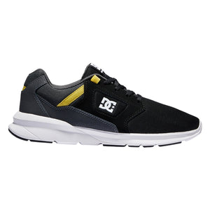 Dc Skyline Lightweight Shoes - Black/Grey/Yellow - Mens Running Shoes/Trainers by DC
