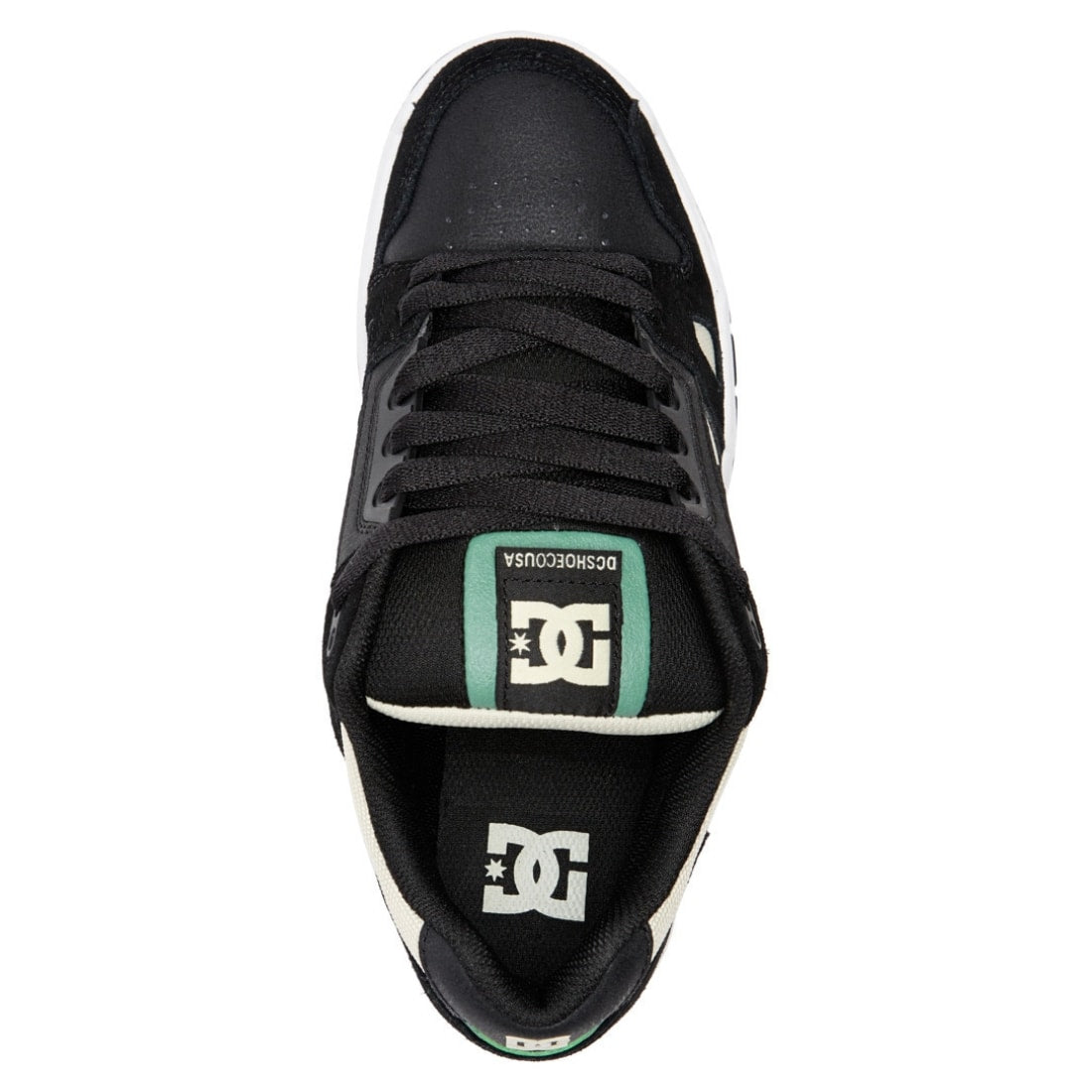 DC Stag Skate Shoes - Tan/Green
