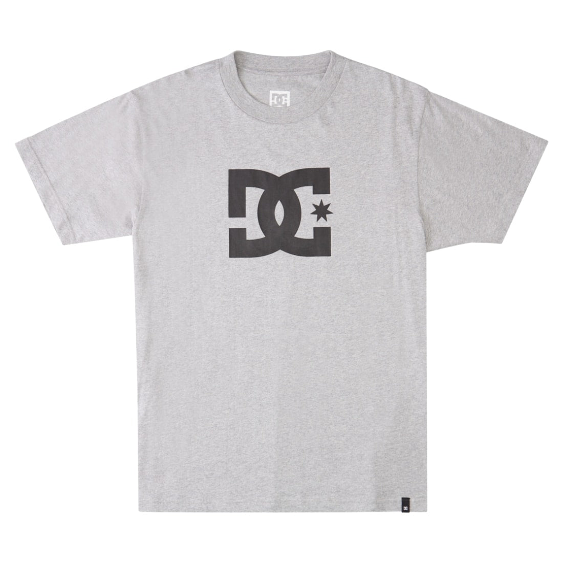 Dc Star T-Shirt - Heather Grey - Mens Skate Brand T-Shirt by DC