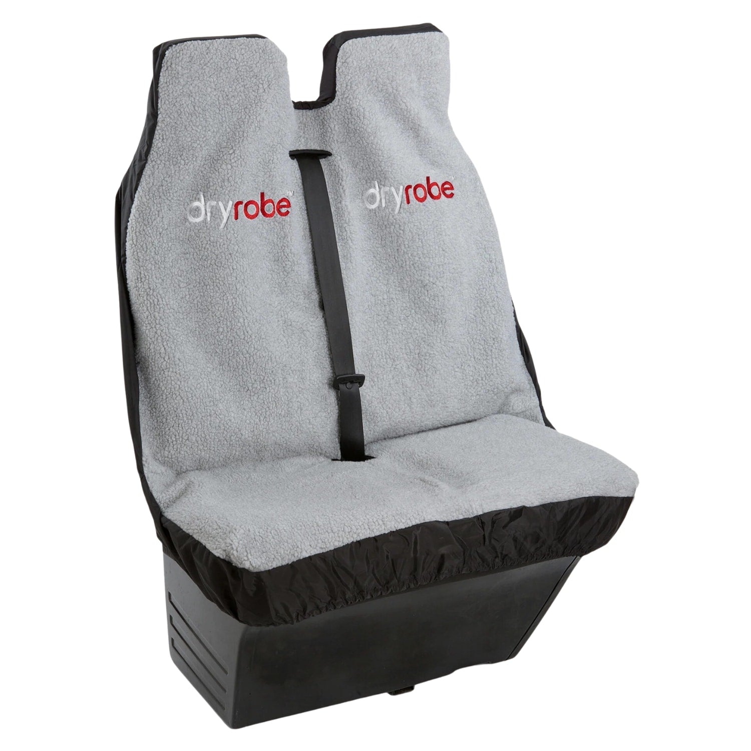 Dryrobe Double Car Seat Cover - Black Grey - Gifts for Surfers by Dryrobe