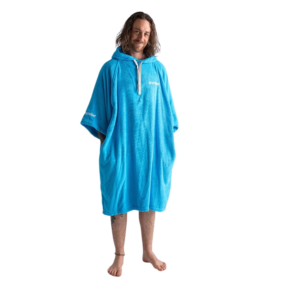 Dryrobe Towel Robe - Blue - Changing Robe Poncho Towel by Dryrobe