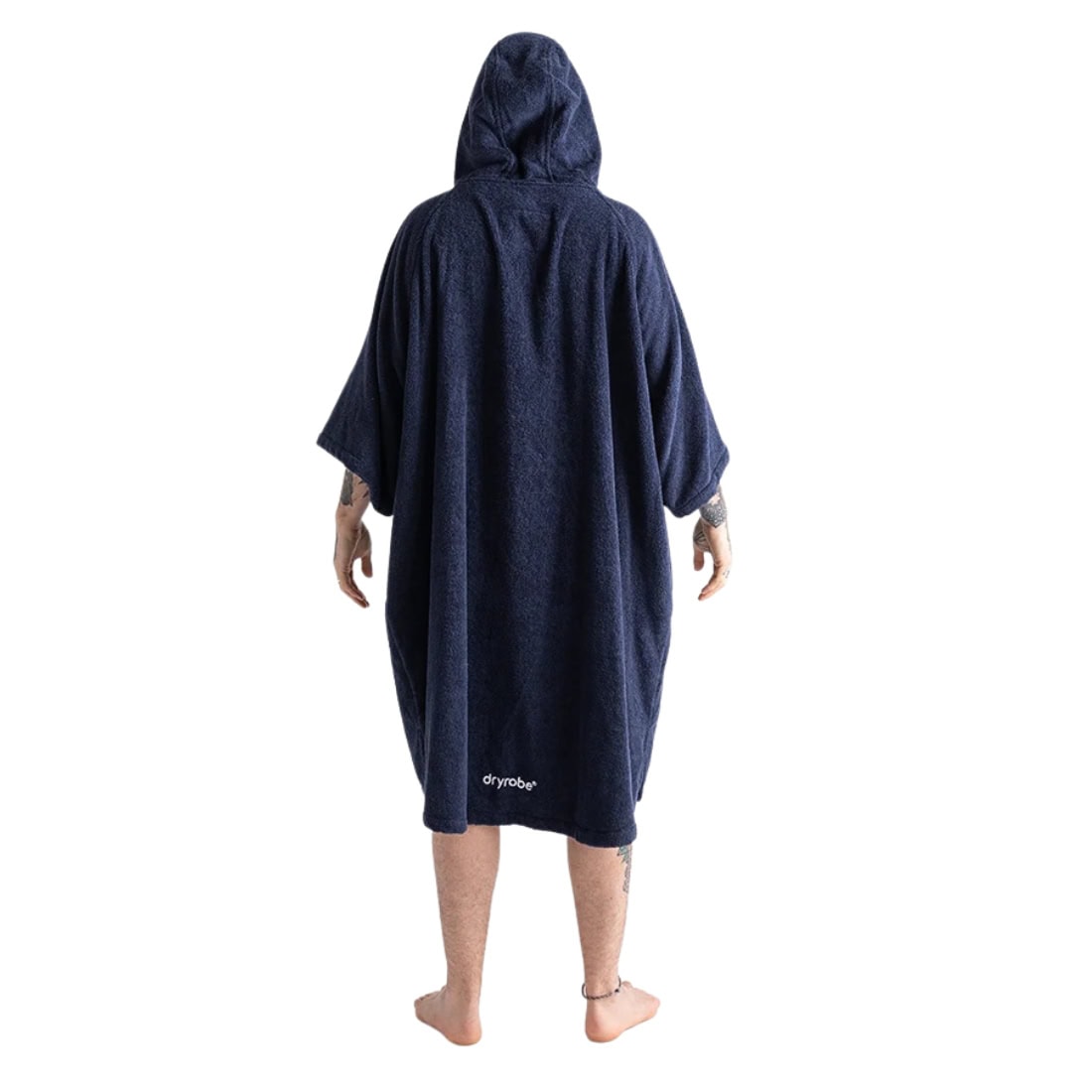 Dryrobe Towel Robe - Navy - Changing Robe Poncho Towel by Dryrobe