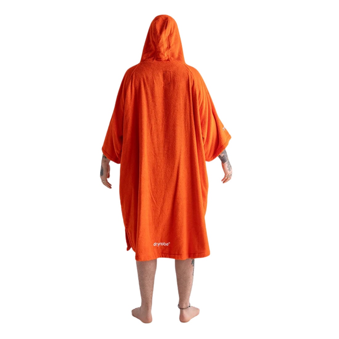 Dryrobe Towel Robe - Orange - Changing Robe Poncho Towel by Dryrobe