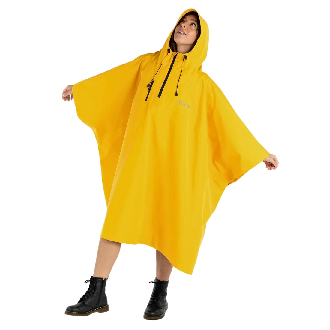 Dryrobe Waterproof Poncho - Yellow - Changing Robe Poncho Towel by Dryrobe One Size