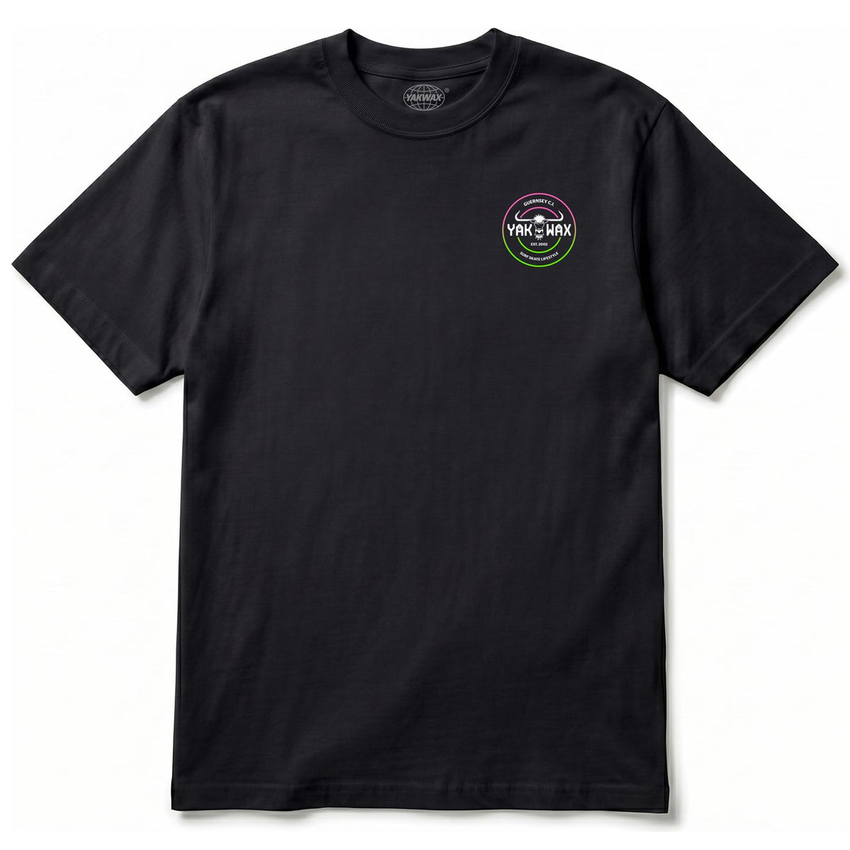 Yakwax Est 2002 T-Shirt - Black/Fruit - Mens Graphic T-Shirt by Yakwax