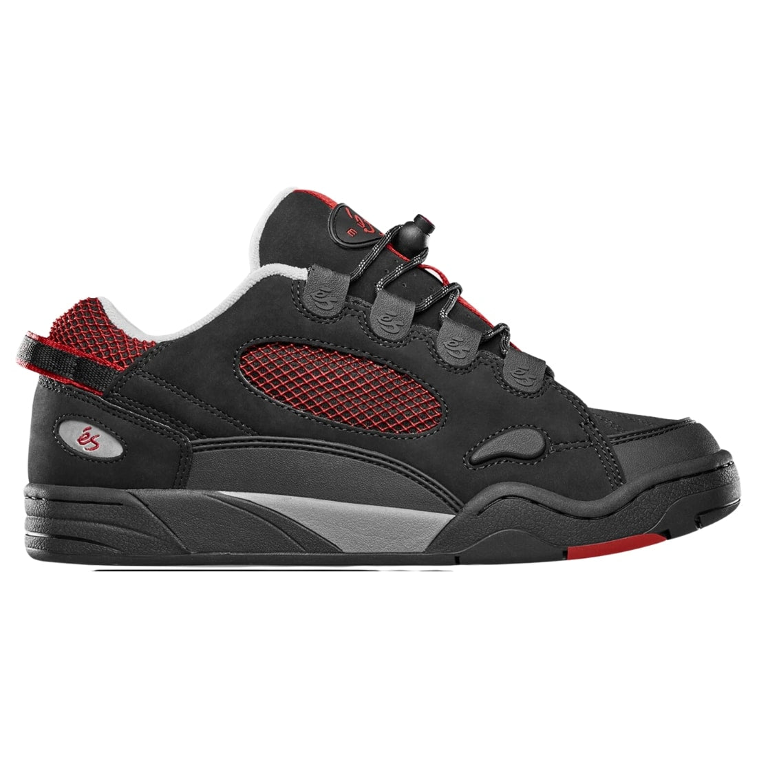 eS Muska Skate Shoes - Black/Red
