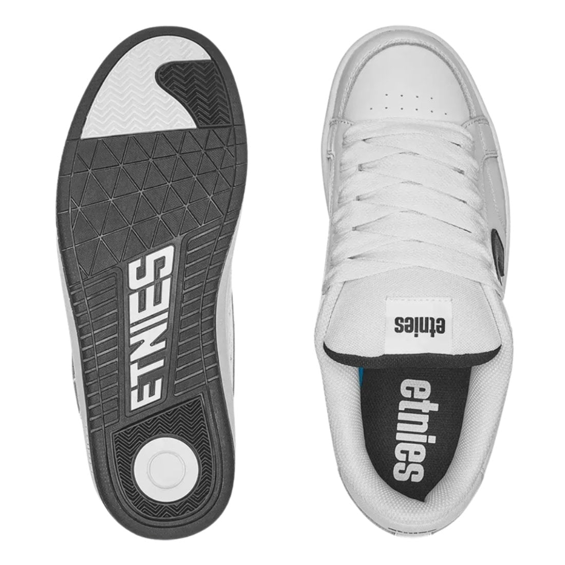 Etnies Kingpin 2K Skate Shoes - White/Black
