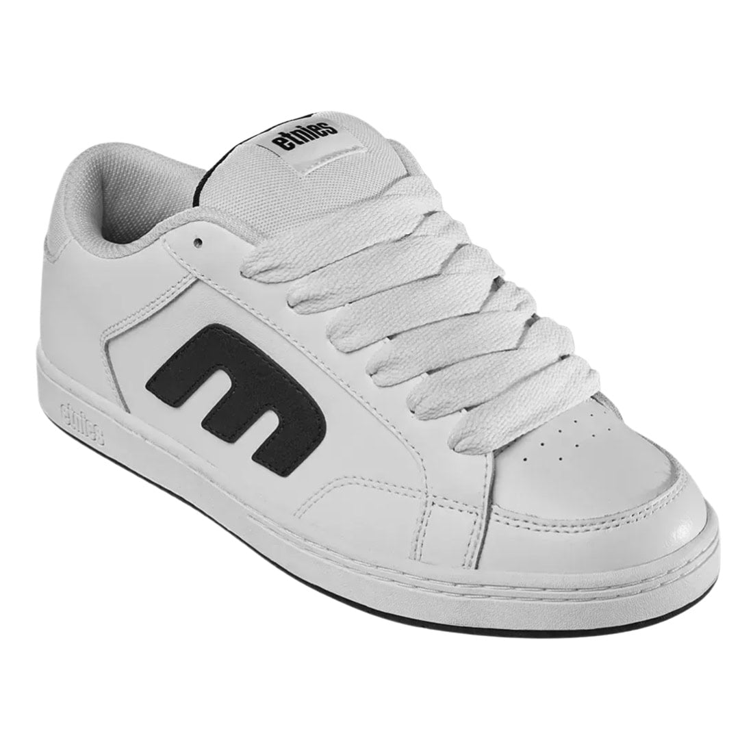 Etnies Kingpin 2K Skate Shoes - White/Black
