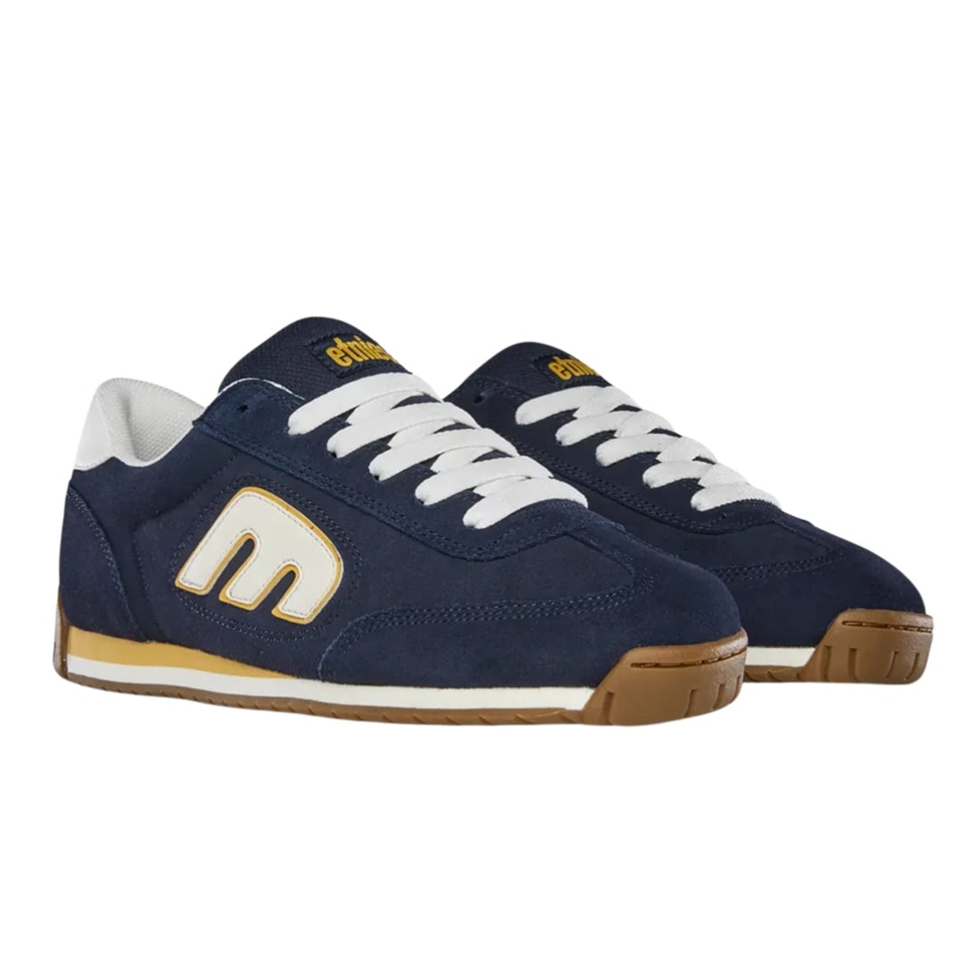 Etnies Locut 2K Skate Shoes - Navy/Yellow
