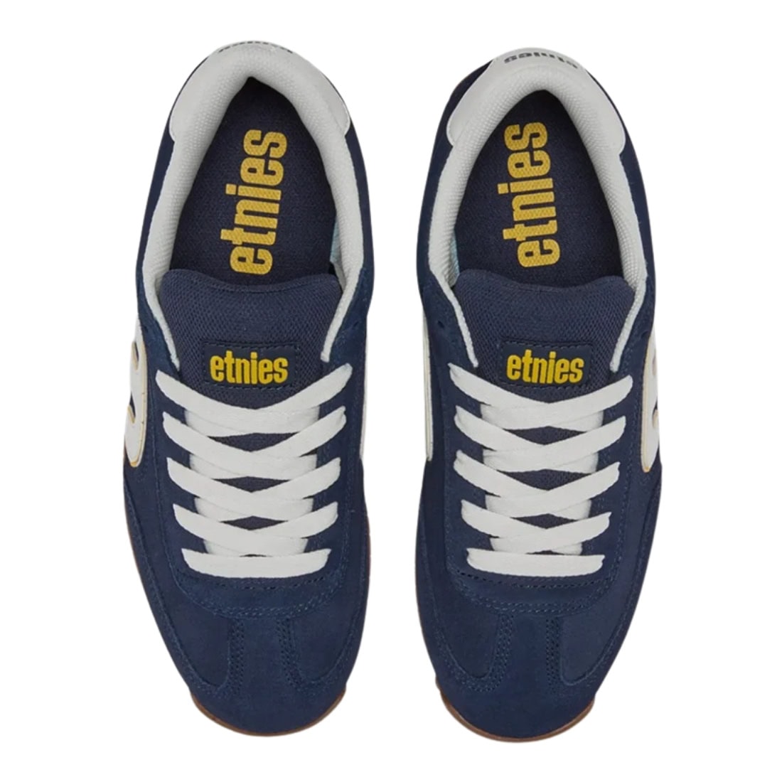 Etnies Locut 2K Skate Shoes - Navy/Yellow