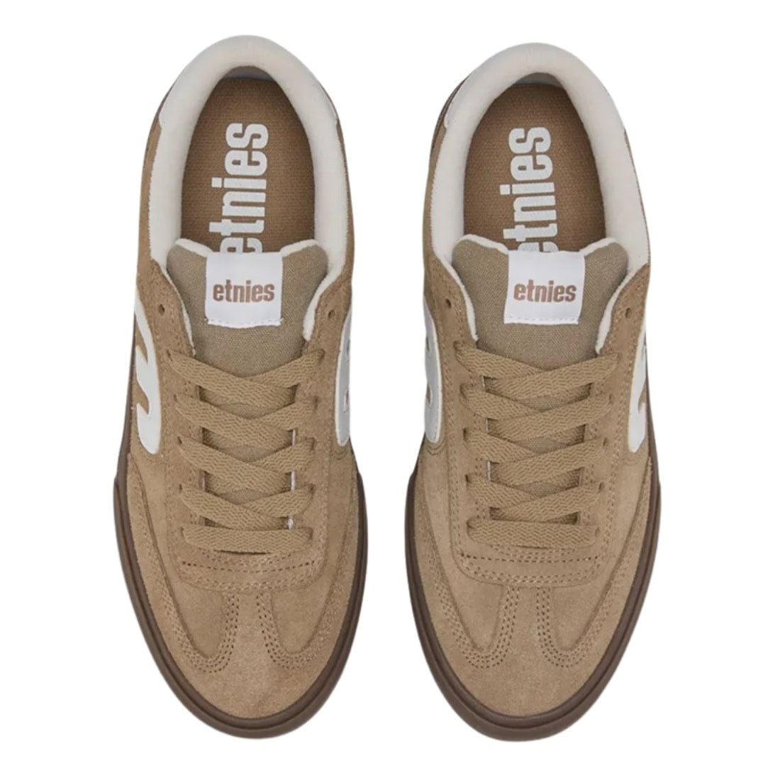 Etnies Locut Vulc Skate Shoes - Warm Grey - Mens Skate Shoes by Etnies