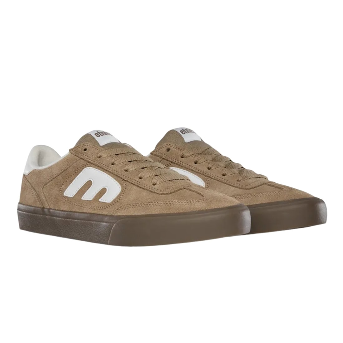 Etnies Locut Vulc Skate Shoes - Warm Grey - Mens Skate Shoes by Etnies