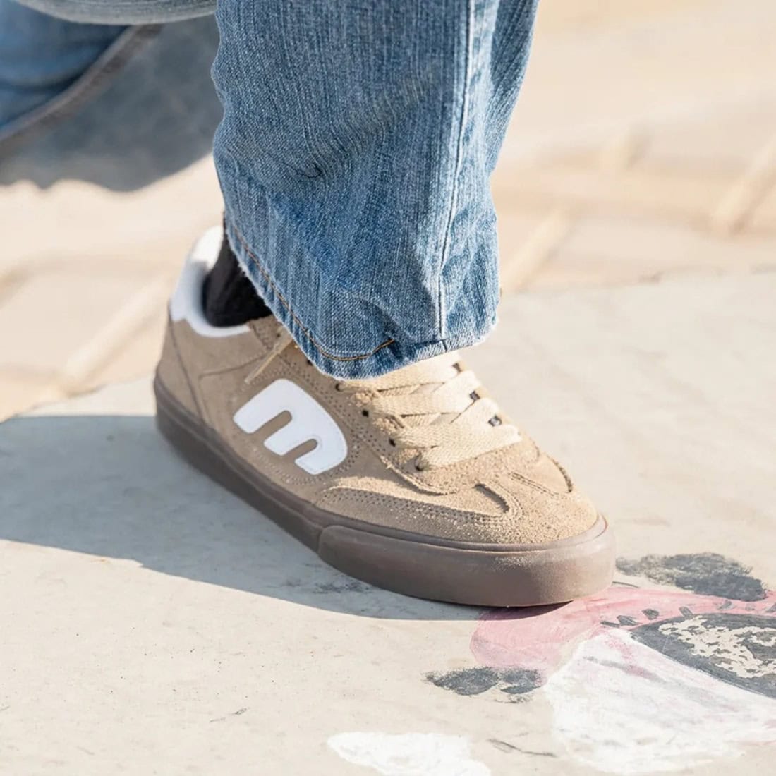 Etnies Locut Vulc Skate Shoes - Warm Grey