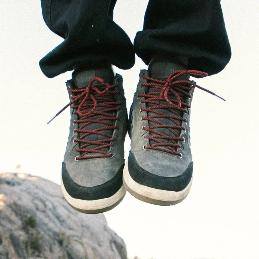 Etnies Loot HI WR Water Resistant Shoes - Black/Dark Grey - Mens High Top Trainers by Etnies