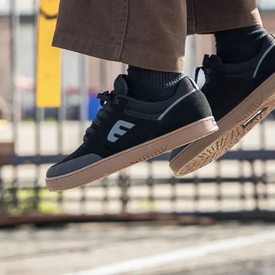 Etnies Marana Skate Shoes - Black/Charcoal/Gum