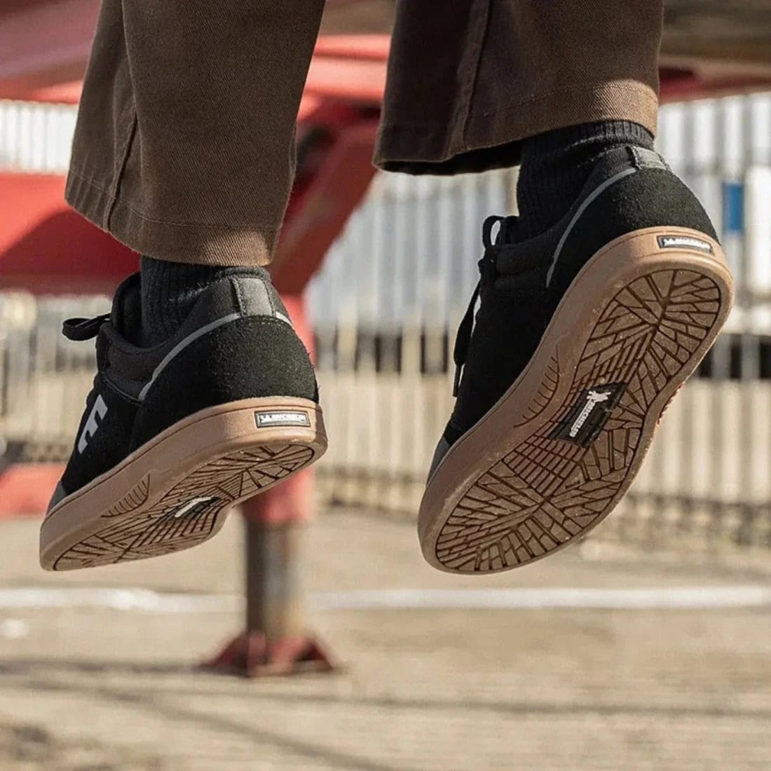 Etnies Marana Skate Shoes - Black/Charcoal/Gum