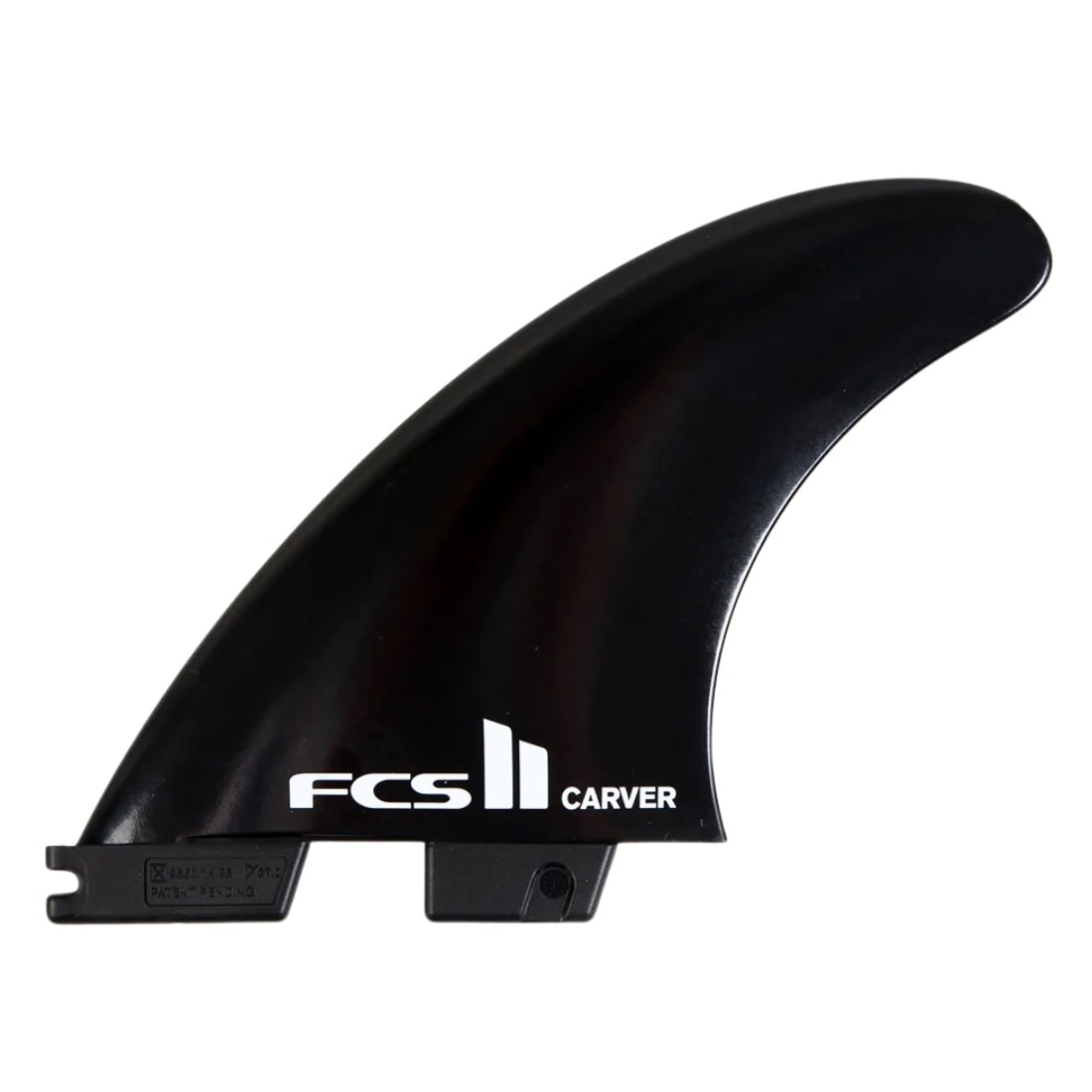 FCS II Carver (Large) Thruster Surfboard Fins - Black - FCS II Fins by FCS Large Fins