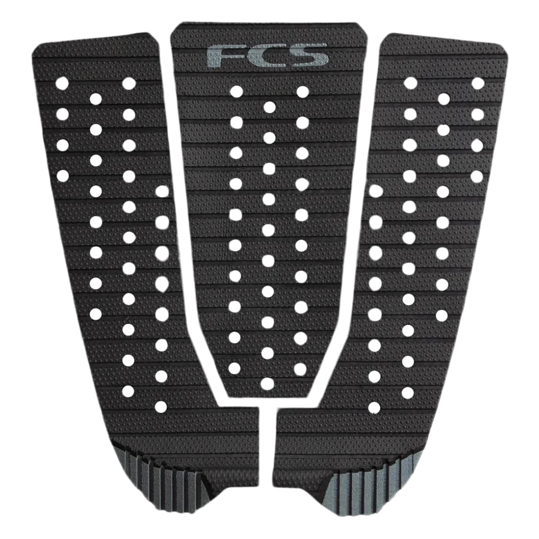FCS Kolohe Andino Tread-Lite 3 Piece Surfboard Tail Pad - Black/Charcoal