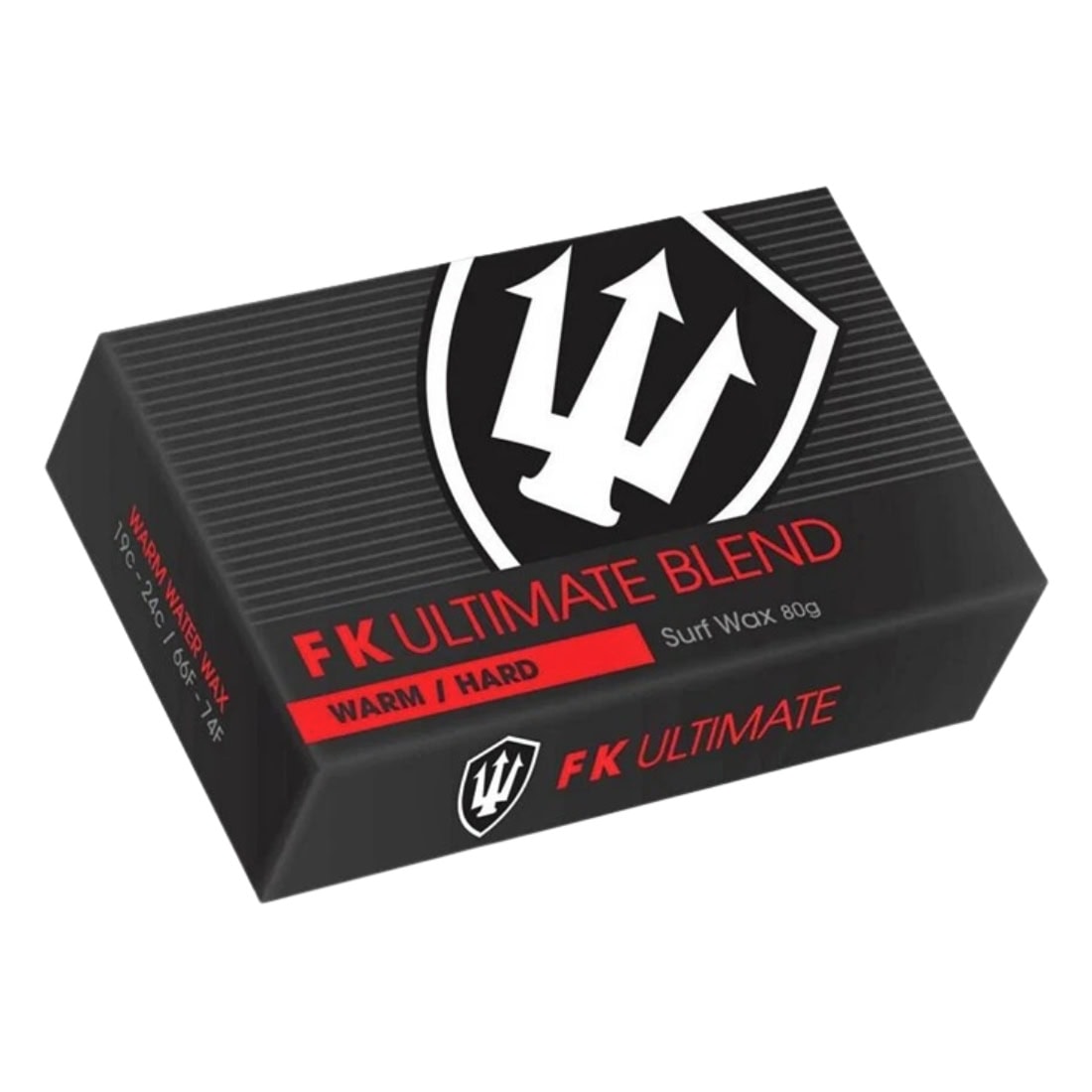 FarKing Ultimate Blend Red Surf Wax - Warm/Hard 80g - Surfboard Wax by FarKing N/A