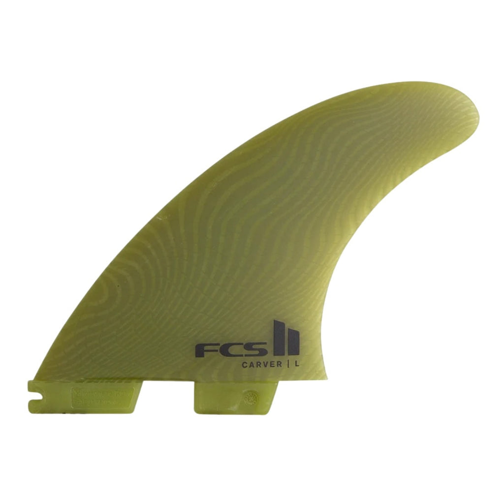 II Large Carver Neo Glass Thruster Fins Eucalyptus