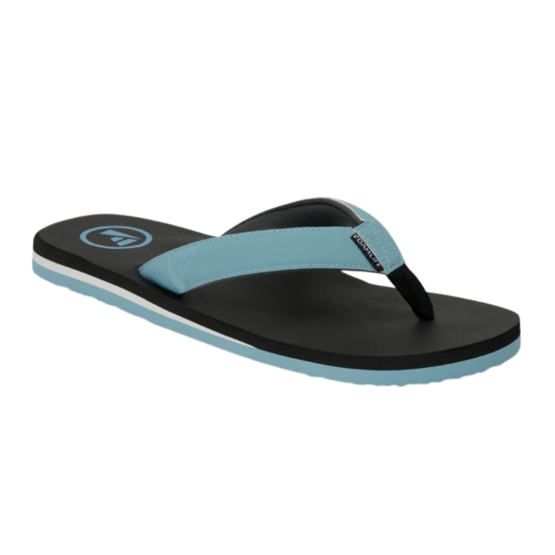 Foamlife Traa-SC Flip Flops - Steel Blue - Mens Flip Flops by FoamLife