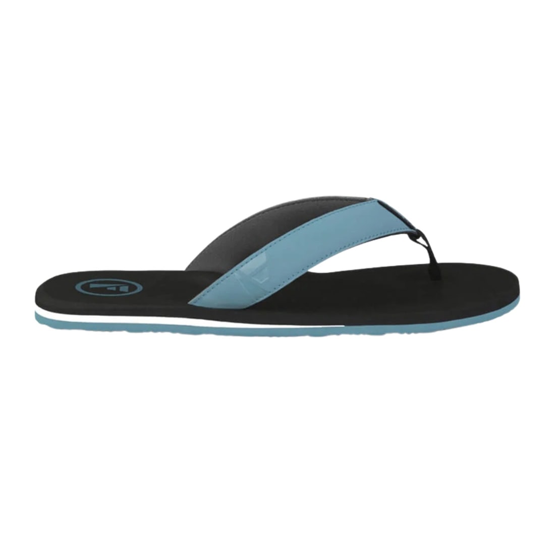 Foamlife Traa-SC Flip Flops - Steel Blue - Mens Flip Flops by FoamLife